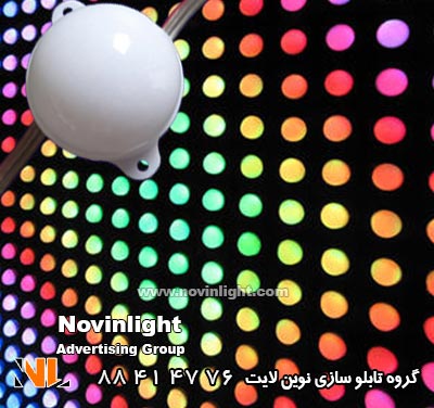 پیکسل دایره ای در تابلو سازی